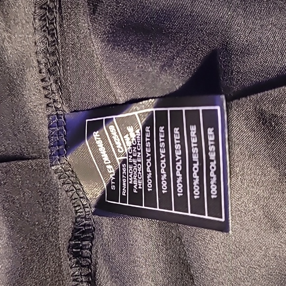 STEVE MADDEN V-Neck Long Sleeve Dot Smocked Waist Minidress  Size L - Picture 11 of 12